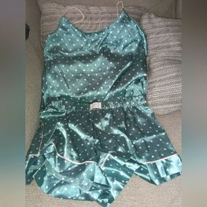 Victoria's Secret Silk Satin Pajama Set